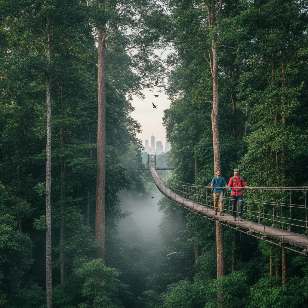 FRIM — Rainforest Canopy Walk & the Tropical Forest Research Institute