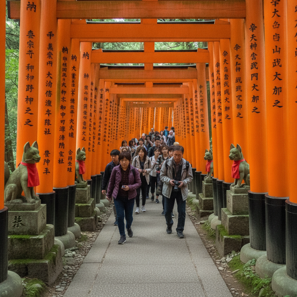 Fushimi Inari-taisha — 10,000 Torii Gates to the Mountain Summit
