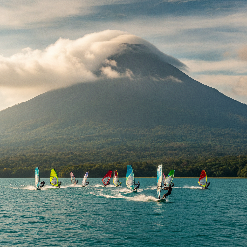 Arenal Lake, Windsurfing, and the Tilaran Highlands Connection