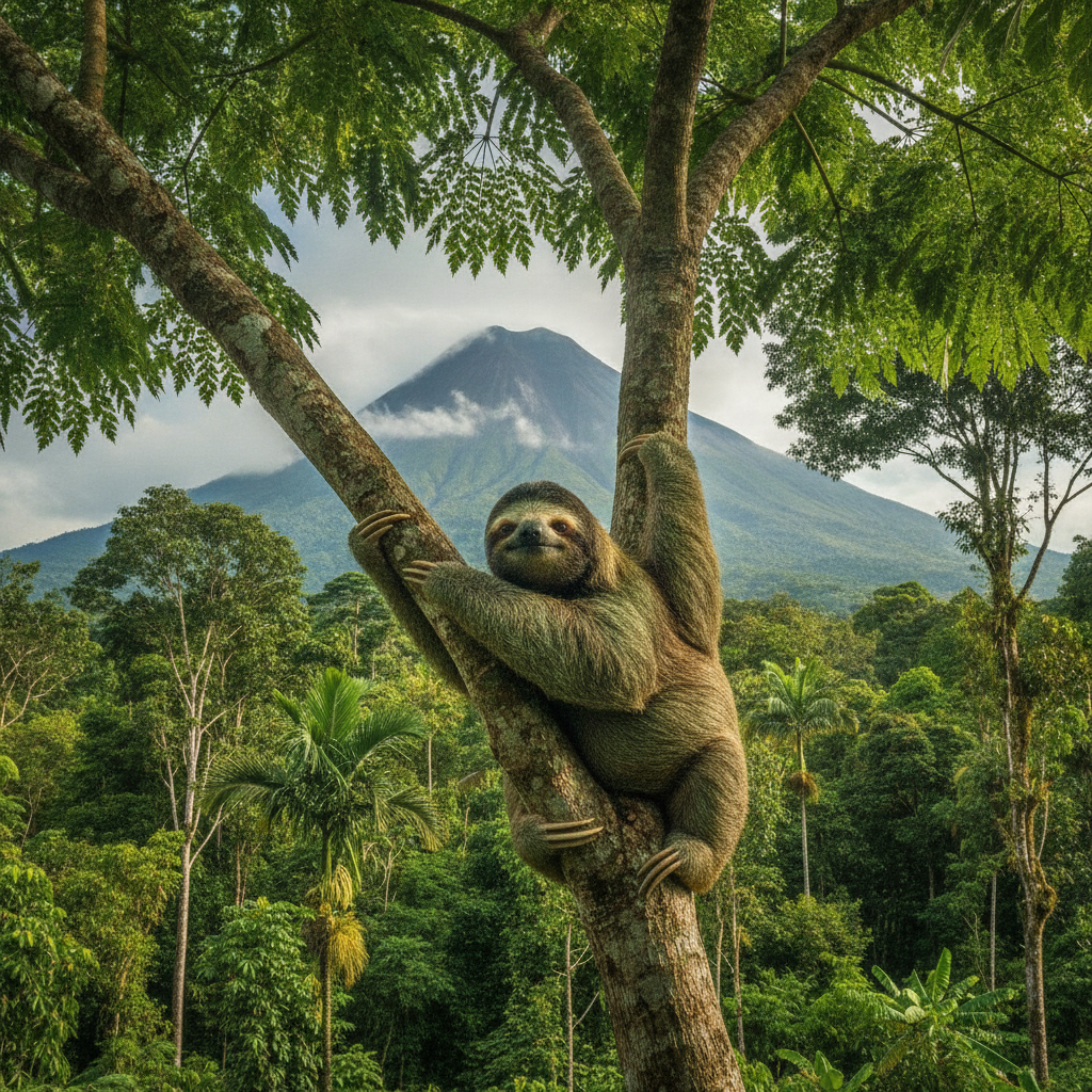Wildlife of the Arenal Area: Sloths, Tapirs, Jaguars, and the Corridor