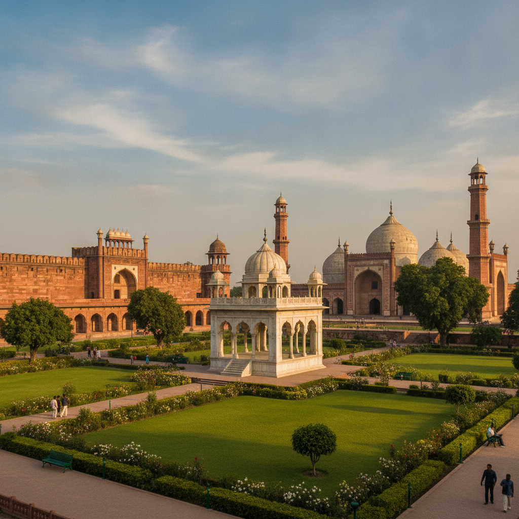 Lahore Fort and Badshahi Mosque Imperial Complex