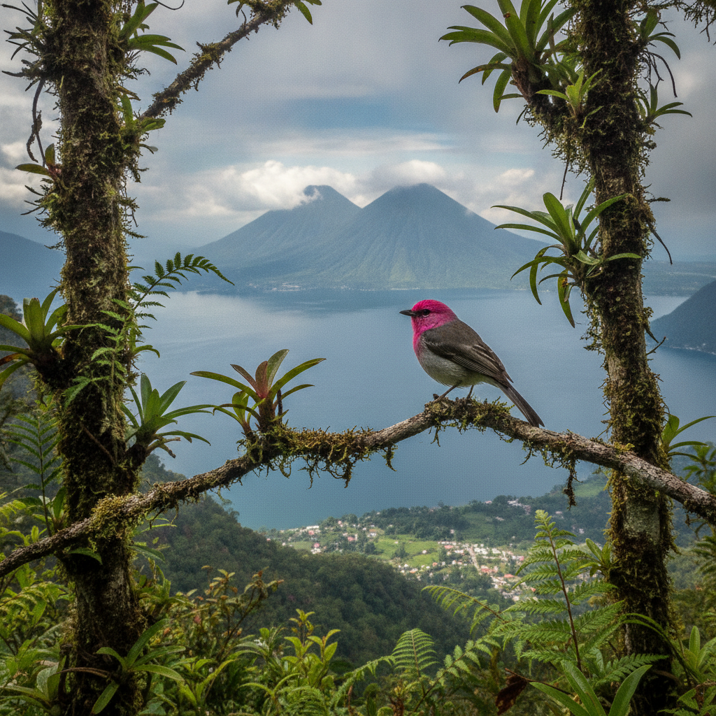 Lake Atitlan Birdwatching: Endemic Species and Shoreline Habitats