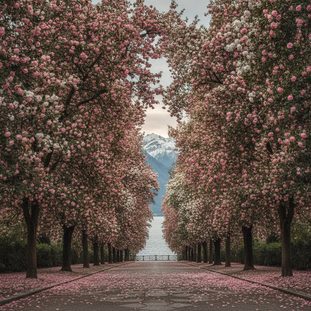 Lake Como Through the Seasons โ Spring Camellias, Summer Crowds & Winter Calm