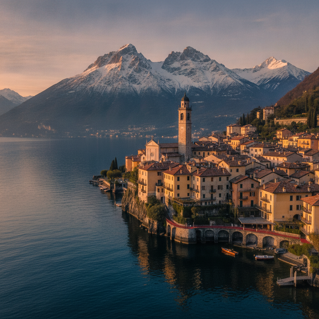 Varenna โ the Passeggiata degli Innamorati, the Gardens & the Grigne Mountains