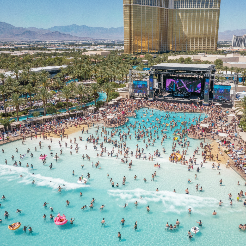 Las Vegas Pool Parties, Spas & the Ultimate Resort Experience