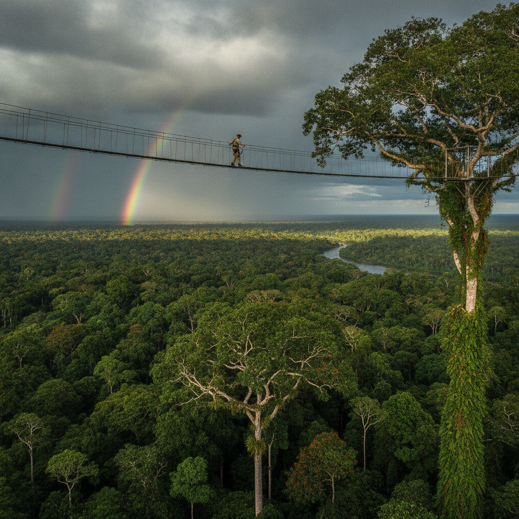 Gabon's Equatorial Rainforest: 85% Jungle & Canopy Walks