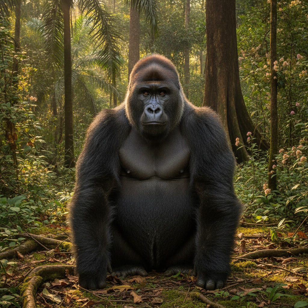 Lopé National Park: Western Lowland Gorillas & Forest Elephants