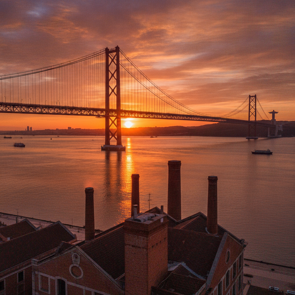 LX Factory, Alcântara & the 25 de Abril Bridge: Industrial Lisbon Reborn