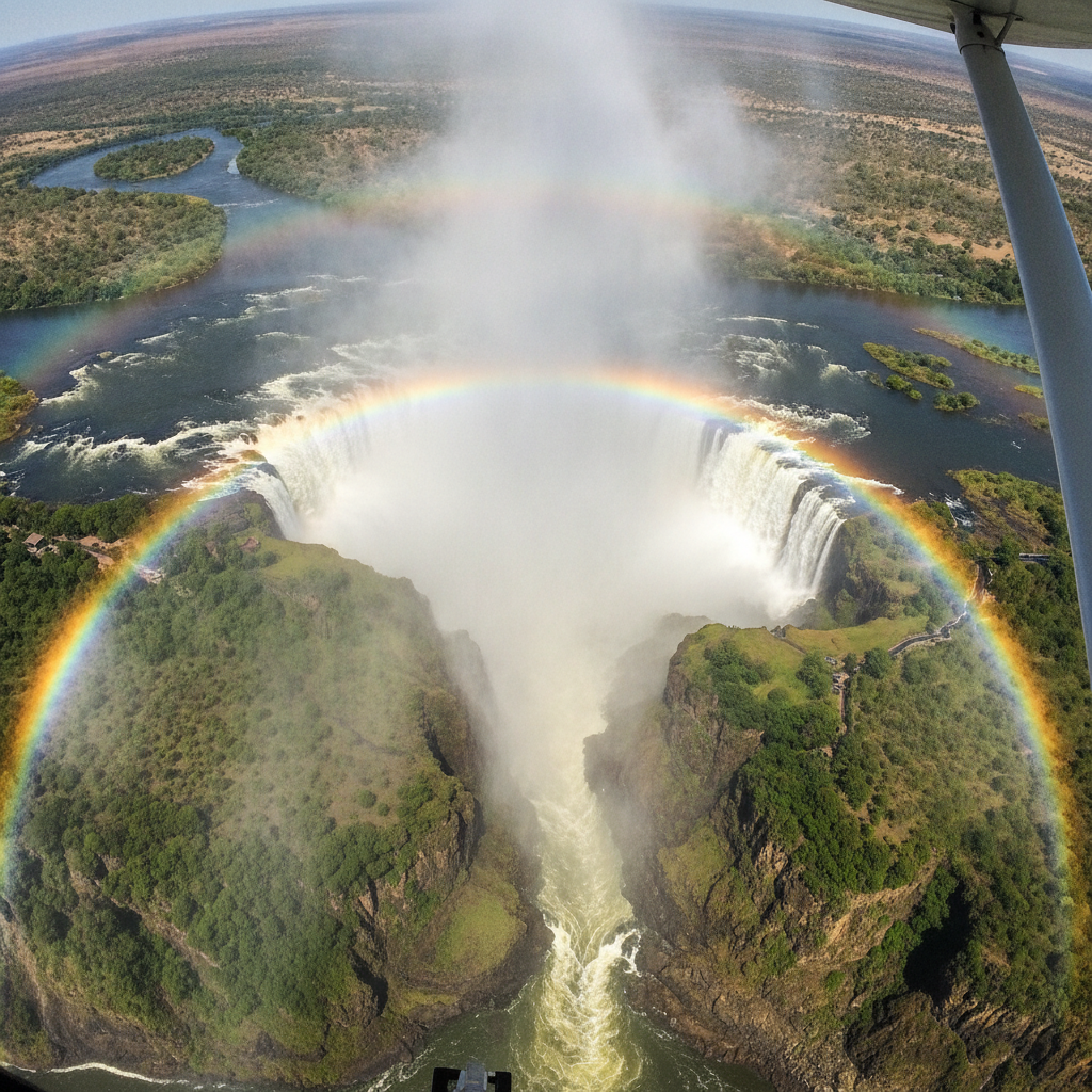 Flight of the Angels: Microlight Over Victoria Falls