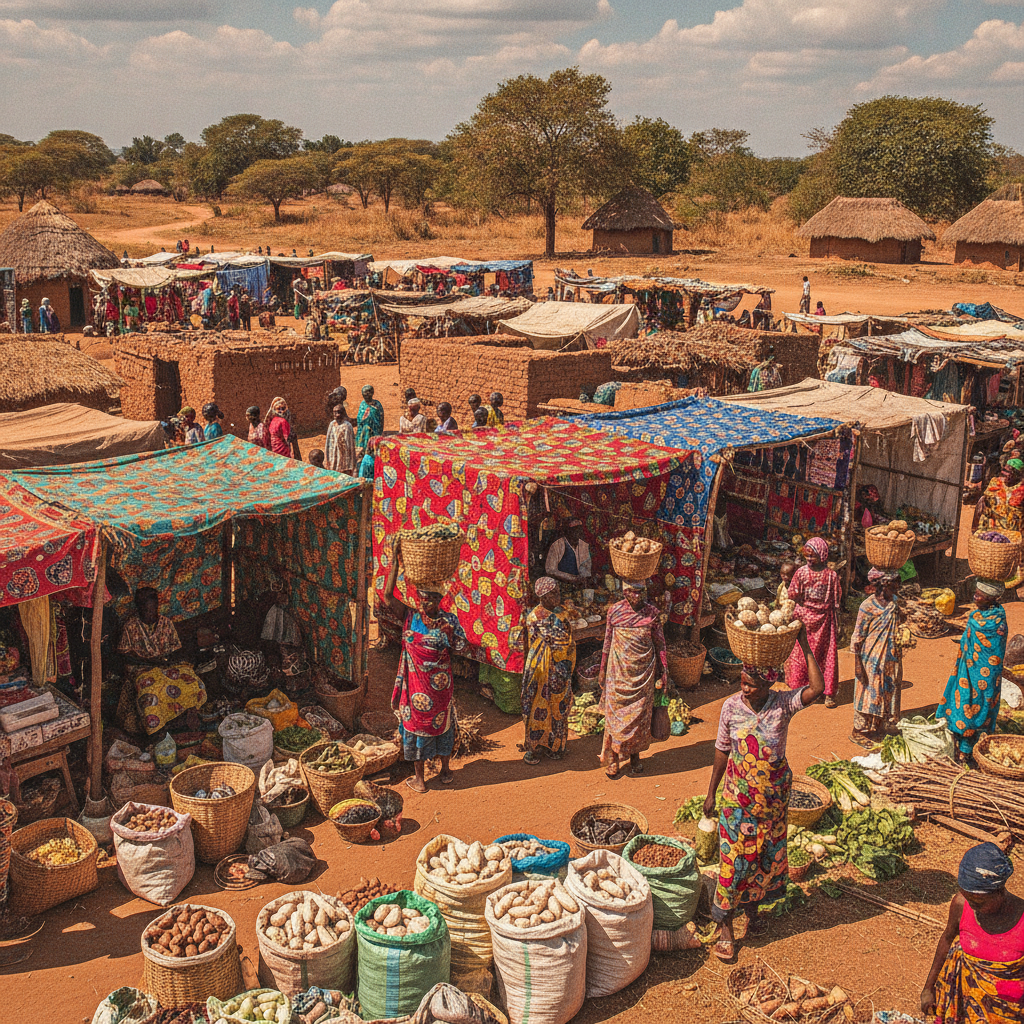 Rural Zambia Village Life, Markets & Community Culture