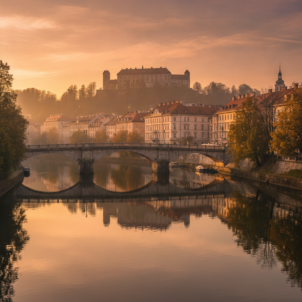 Ljubljana Essentials: Castle, Plečnik's Bridges & River Cafés