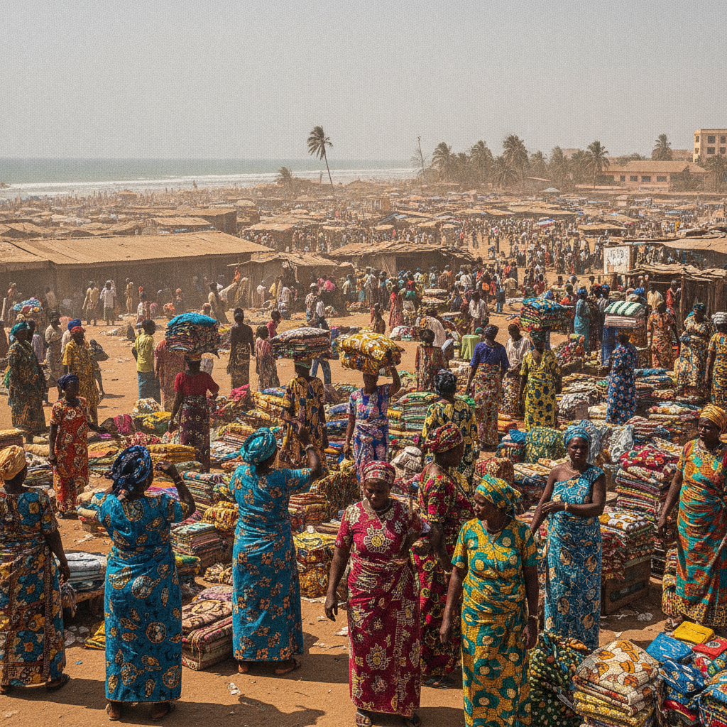 Grand Marché & the Nana Benz Women Traders of Lomé