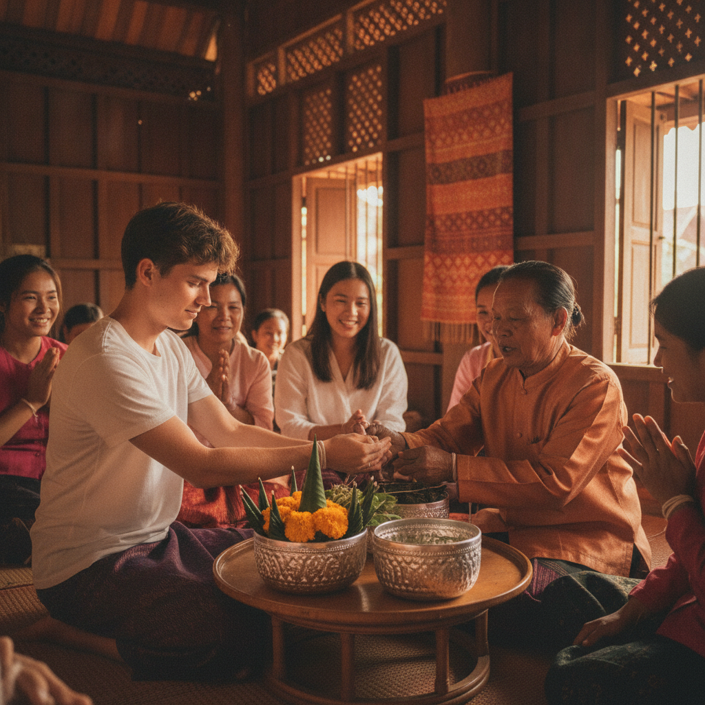 Luang Prabang's Present: China's $6B Railway, the Baci Wrist-Tying Ritual & the UNESCO Heritage Gentrification Trap