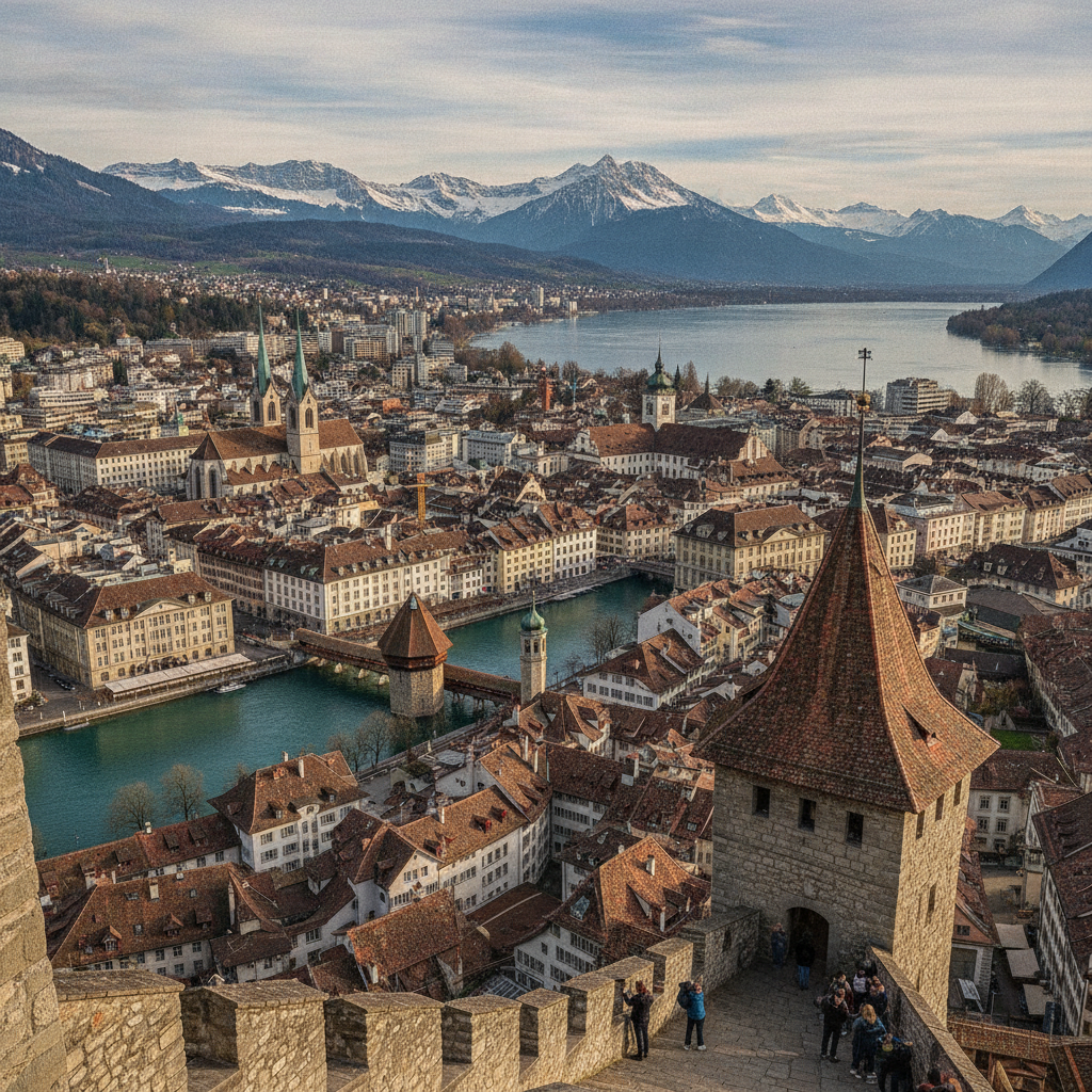 Lucerne Swiss Culture — Fondue, the Museggmauer, the Hofkirche & Swiss Traditions