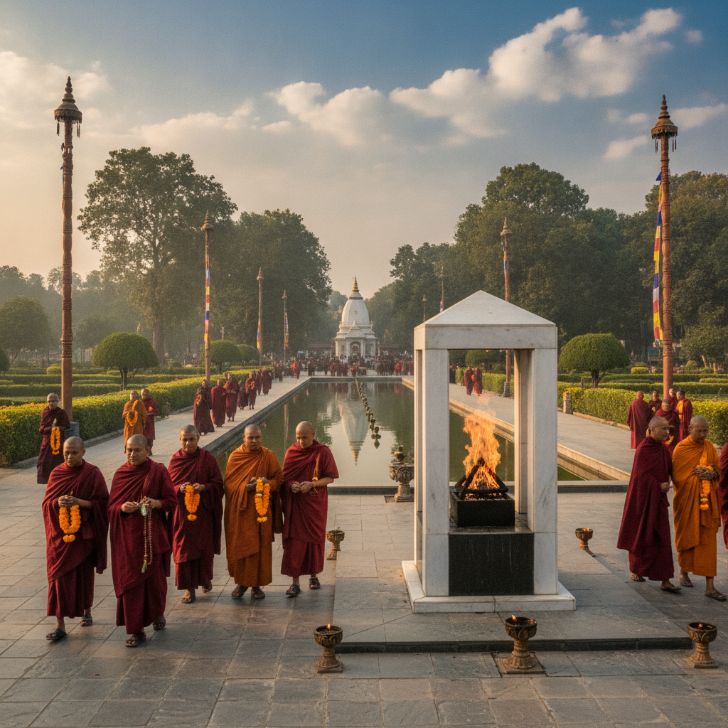 Lumbini Buddha Jayanti Festival Walk