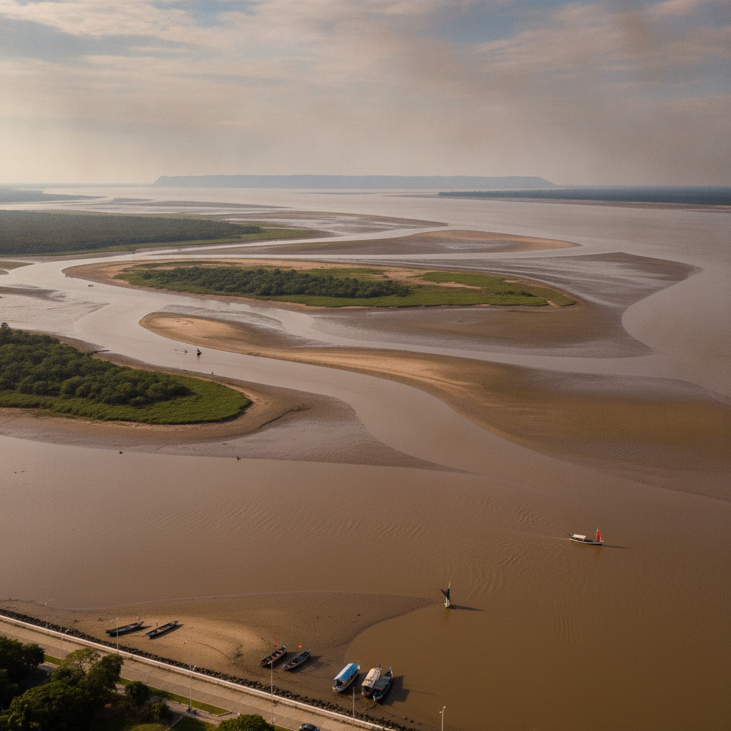 Amazon Estuary: The World's Mightiest River at Its Mouth