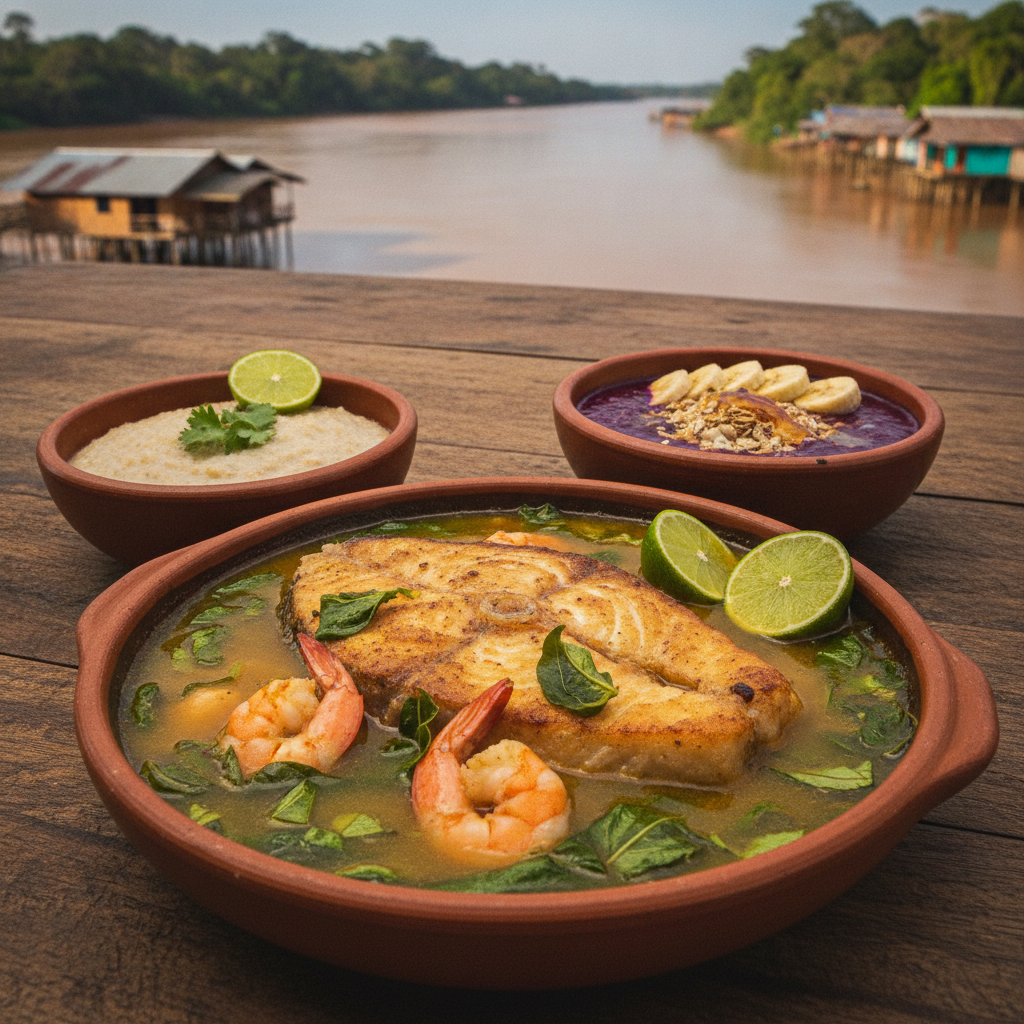 Amazon Cuisine at Macapá: Pirarucu, Tucupi & Amazonian Flavours