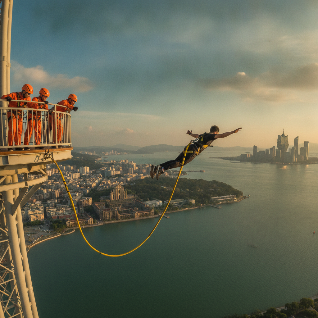 The 50 Remaining Speakers of the Macanese Creole Language, the World's Highest Commercial Bungee Jump & Why Macau Has Set the Same Diversification Target Every Government Since 1999 Without Achieving It