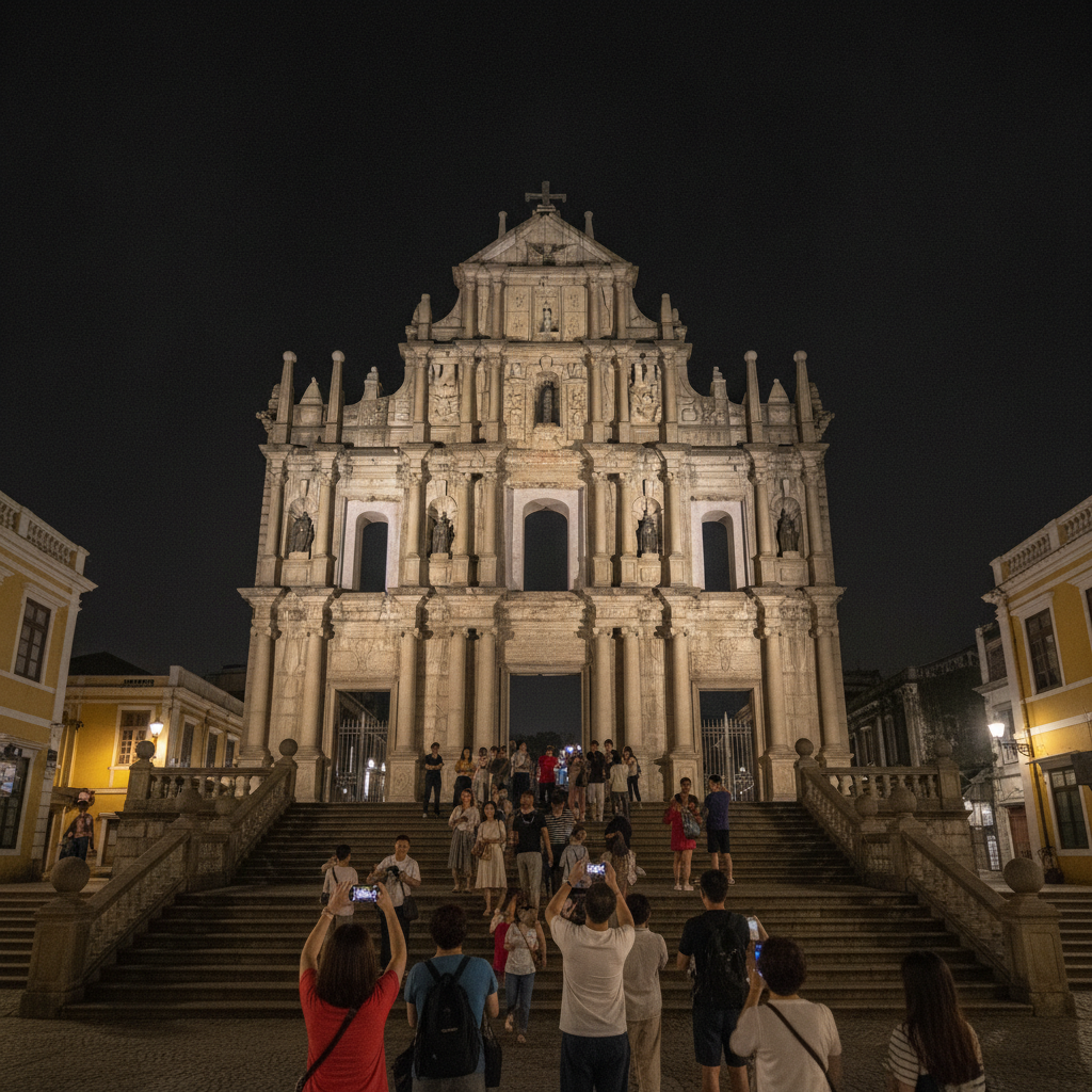 The Façade That Survived the 1835 Fire With Chinese Peonies in a Christian Composition, the 40-Year Casino Monopoly & the 1989 Egg Tart That Launched the Global Egg Tart Industry