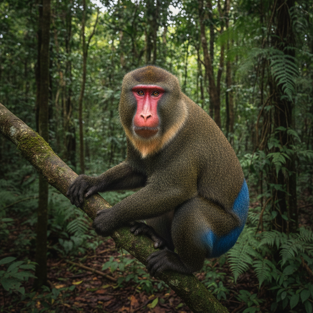 Bioko Island Primates: Drills, Bushbabies & Critical Conservation