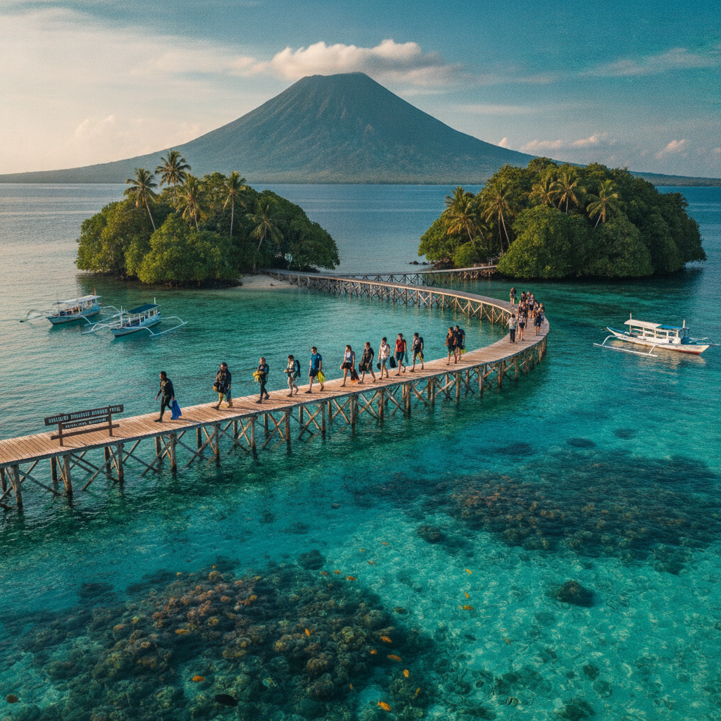 Manado Bunaken Marine Park Dive Walk