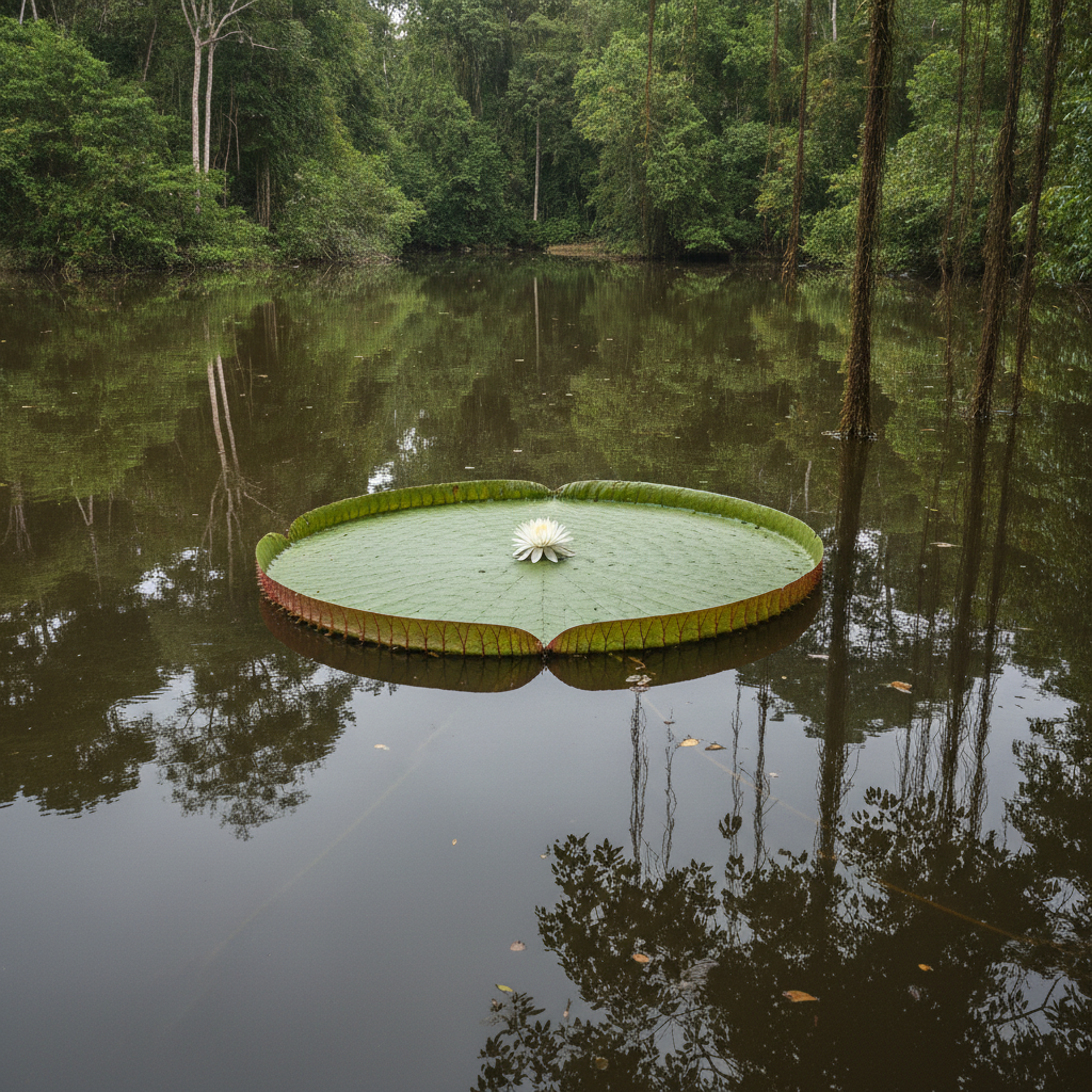 Amazon Nature Close-Up: Giant Water Lilies, Capybara, Sloths, Brazil Nuts, and Photography in the Tropics