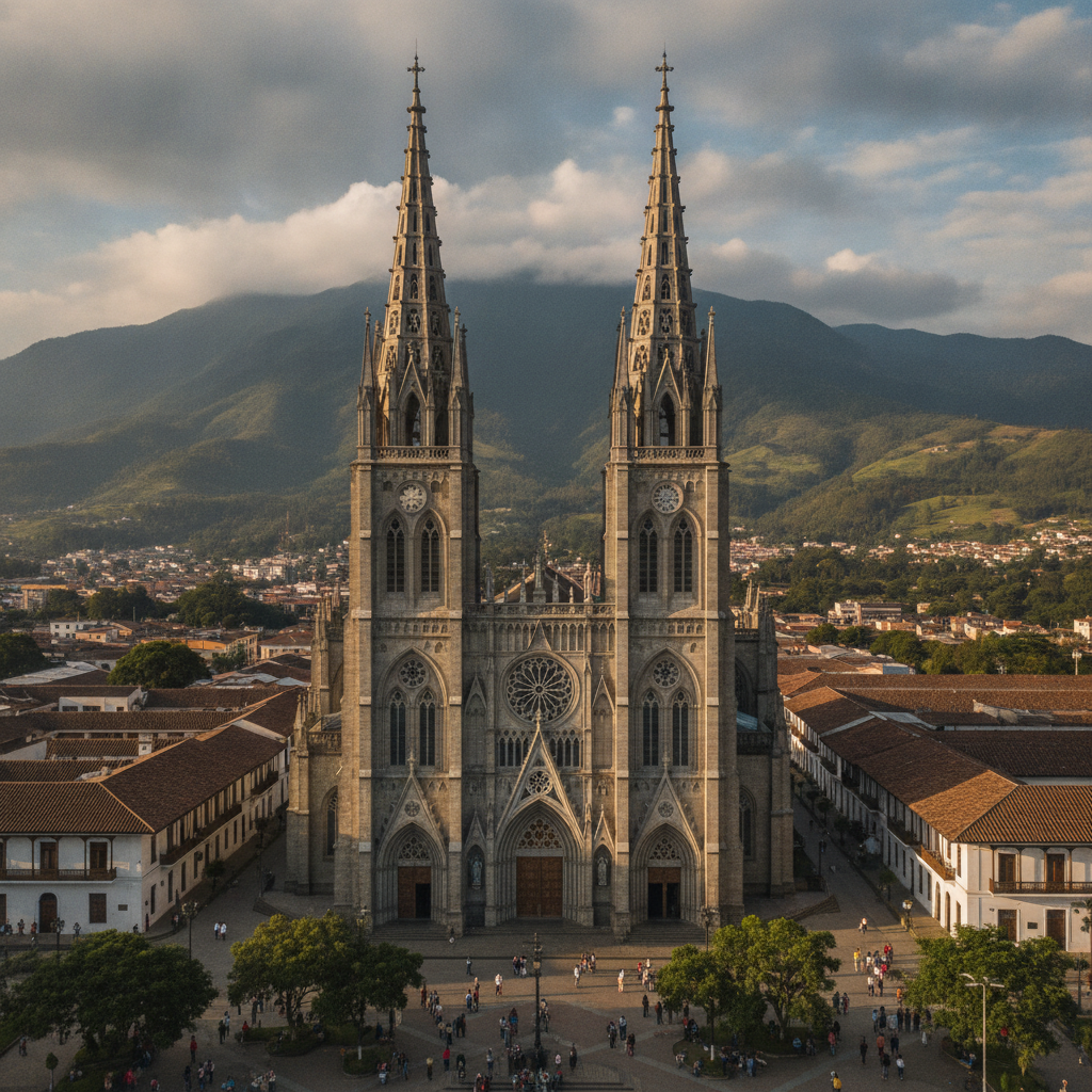 Manizales Architecture: Cathedral, Cable Car & Caldas Modernity