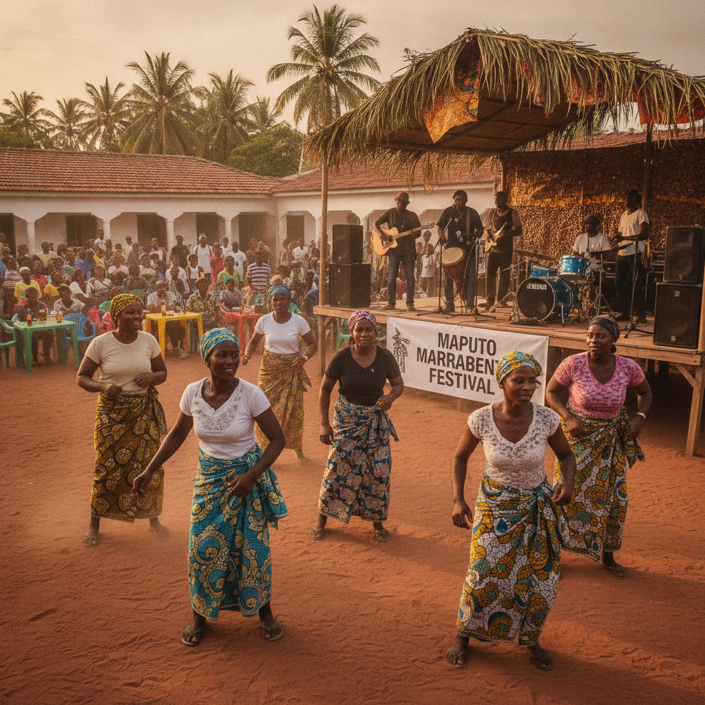 Maputo's Art Galleries, Marrabenta Music & Cultural Life