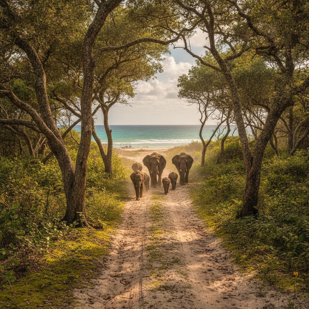 Maputo Special Reserve: Coastal Elephants & Indian Ocean Wildlife
