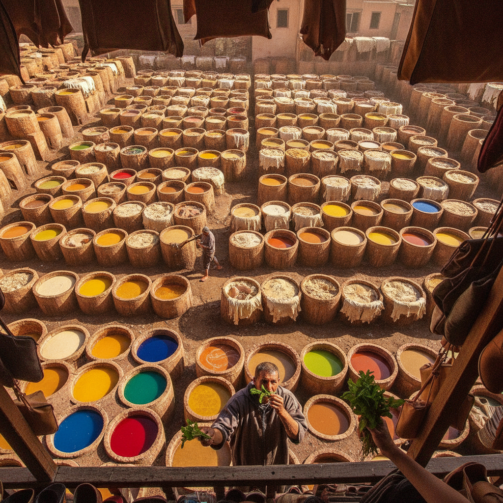 Moroccan Crafts — Leather Tanneries, Pottery & Artisans
