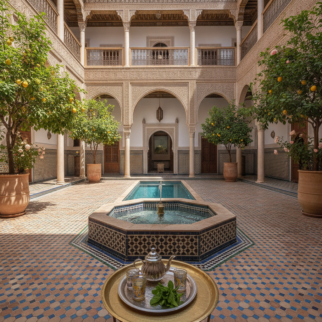 Riad Living — Traditional Moroccan Courtyard Houses