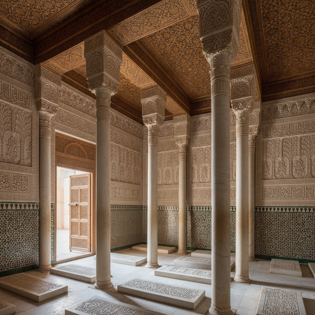 Saadian Tombs & the Imperial History of Marrakech