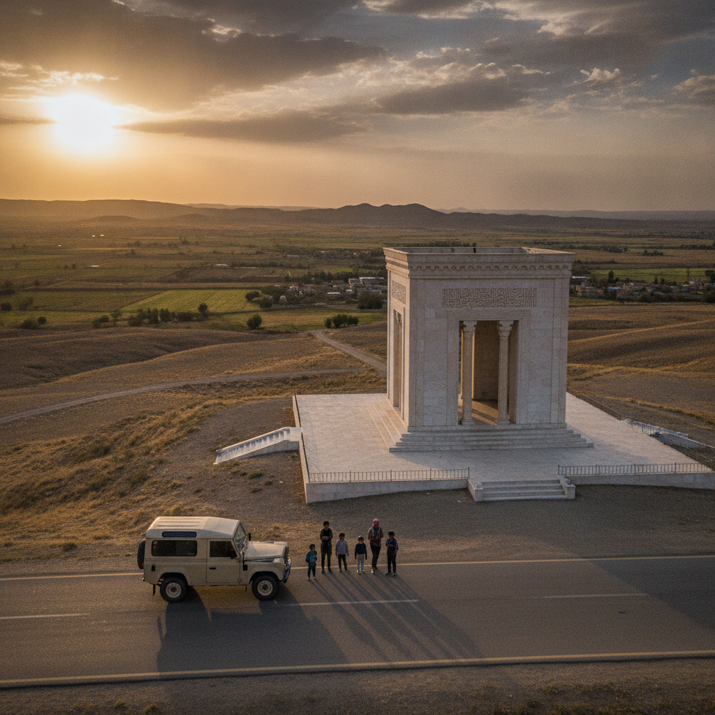 Ferdowsi Tomb Persian Poetry Epic Shahnameh