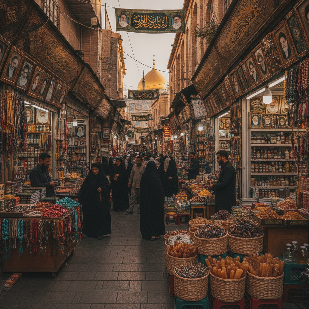 Mashhad Holy City Daily Pilgrimage Life