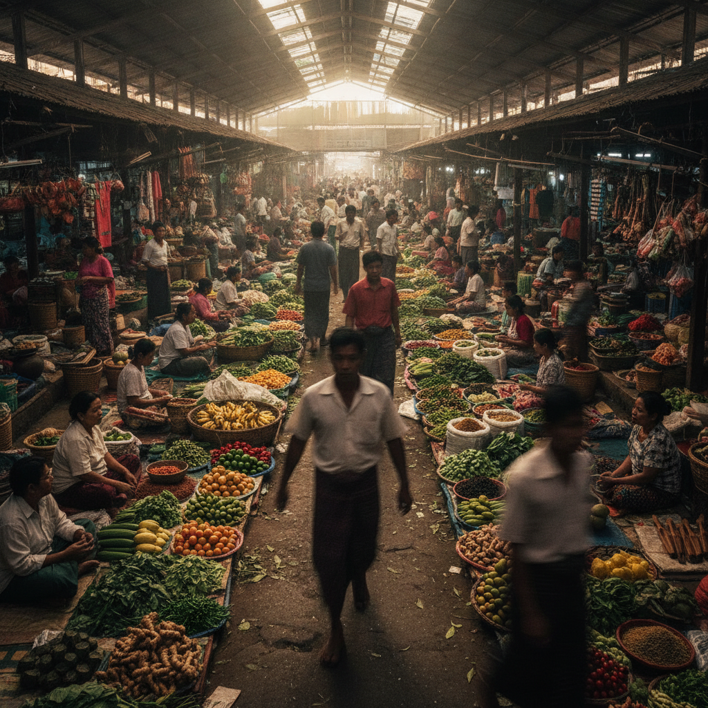 Mawlamyine Market & Food Culture Walk