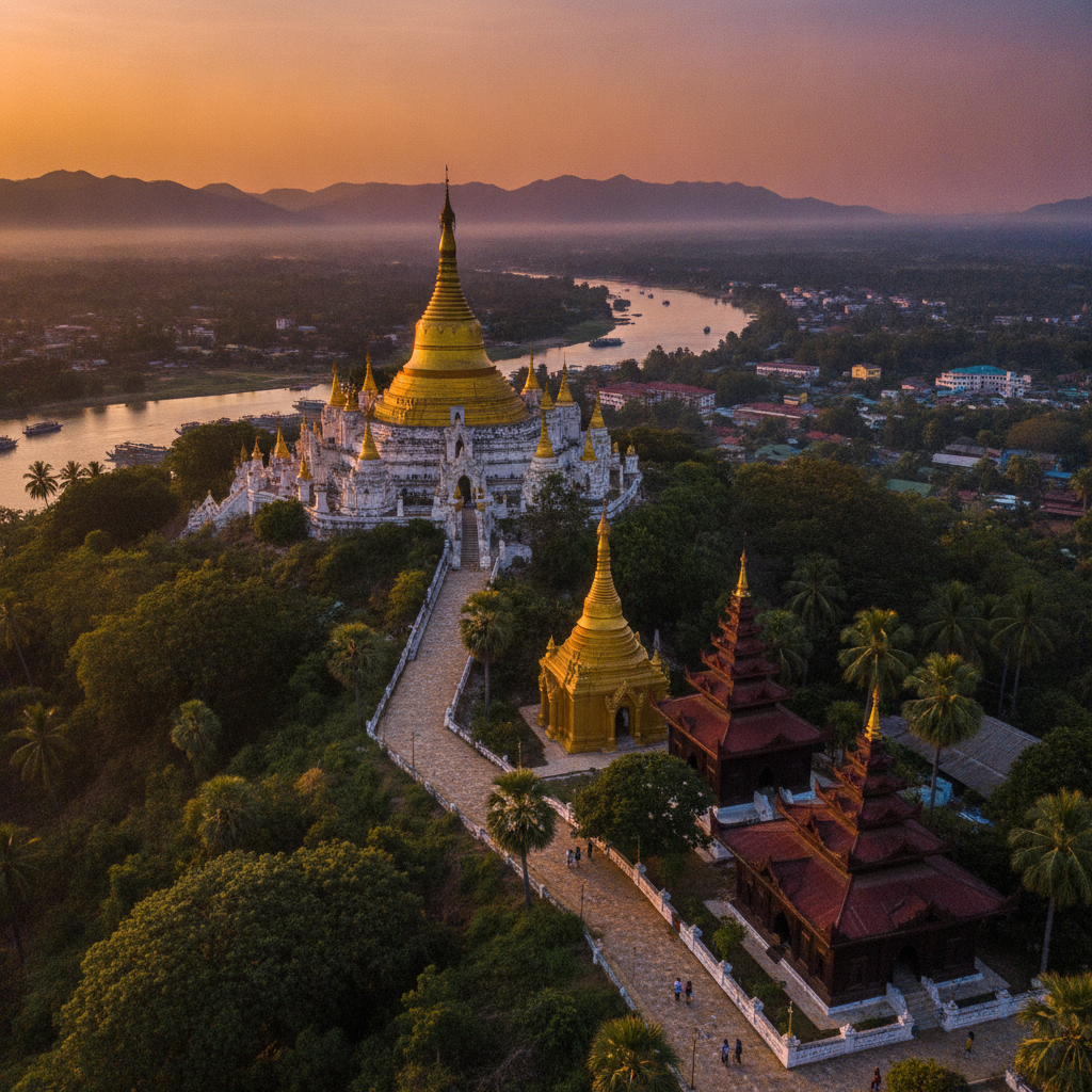 Mawlamyine Pagoda Ridge & Temple Walk