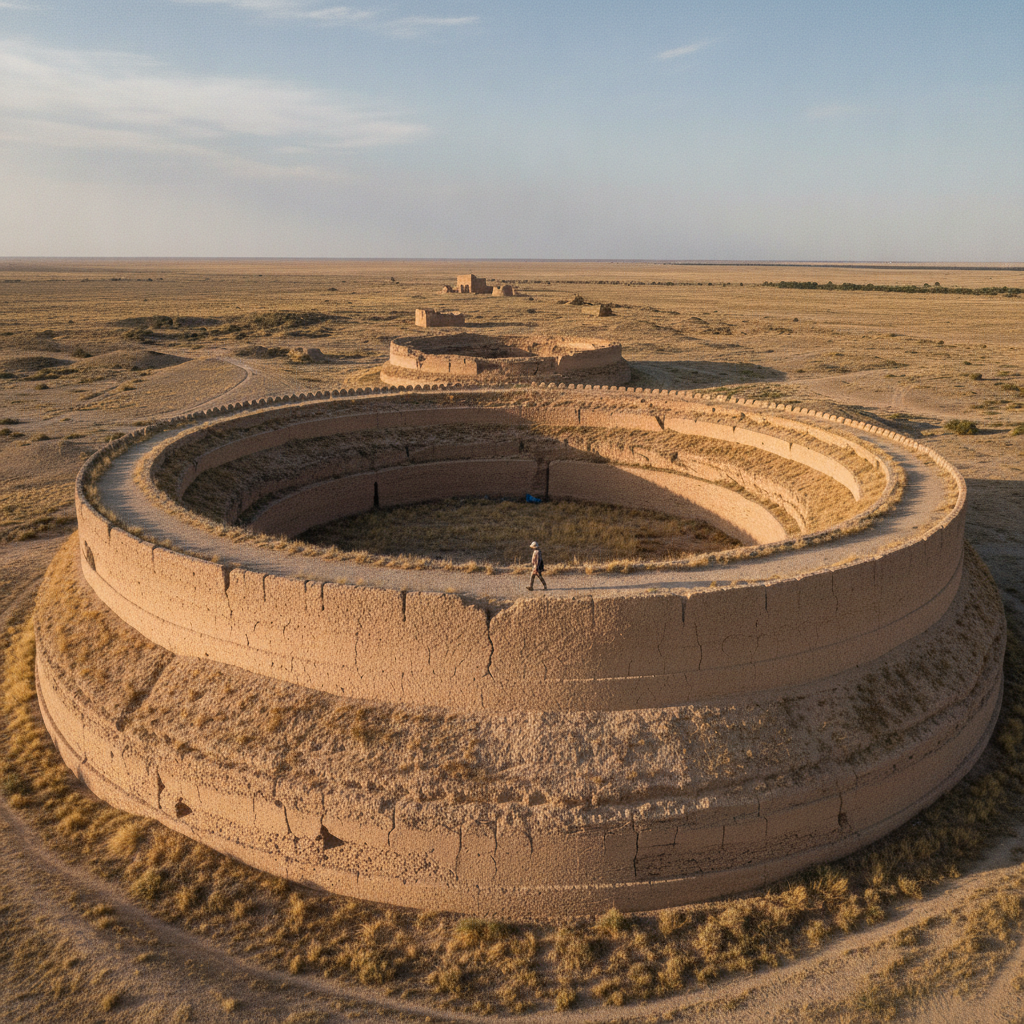 Merv Erk Kala Achaemenid Ancient Citadel