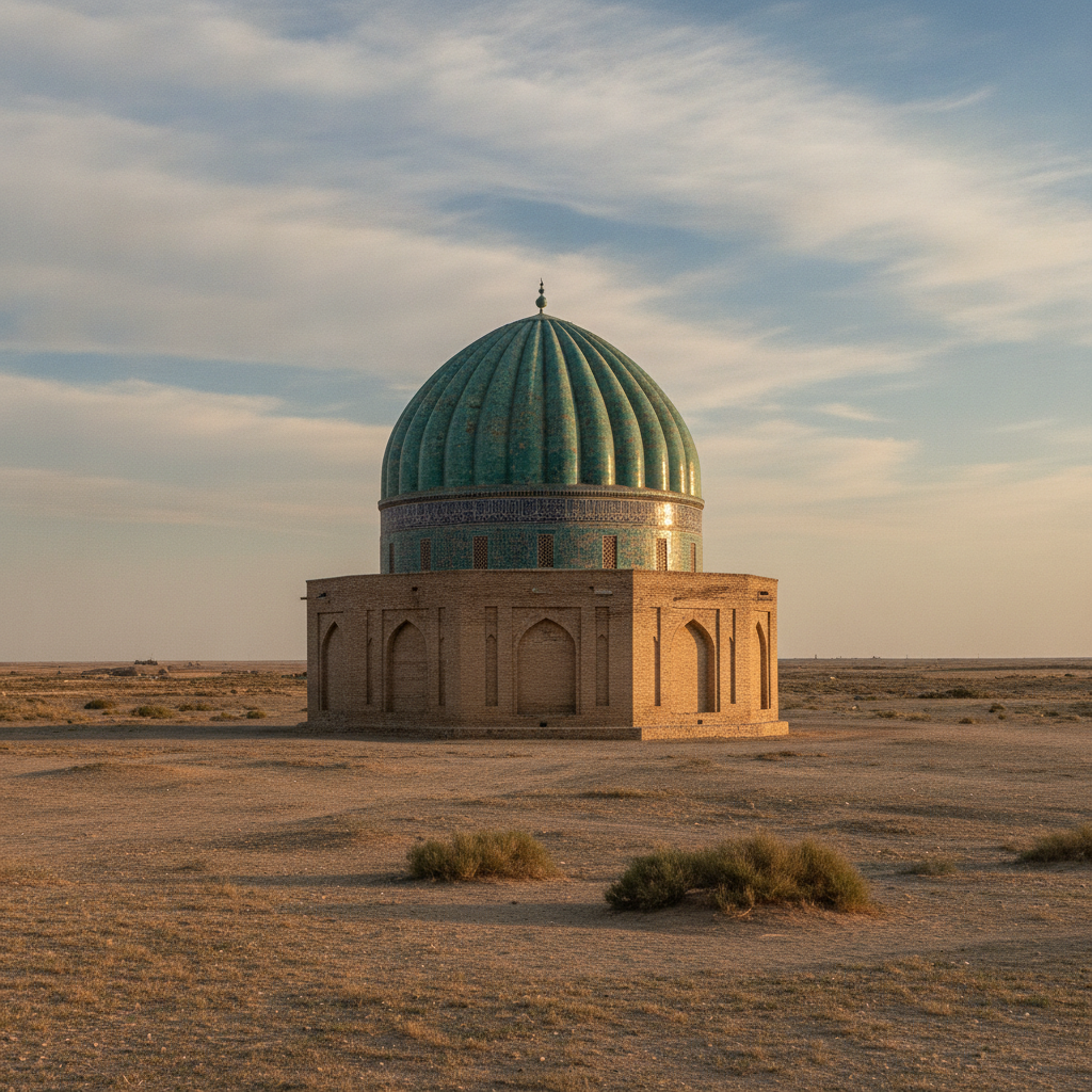 Merv Mausoleum of Sultan Sanjar Seljuk Architecture