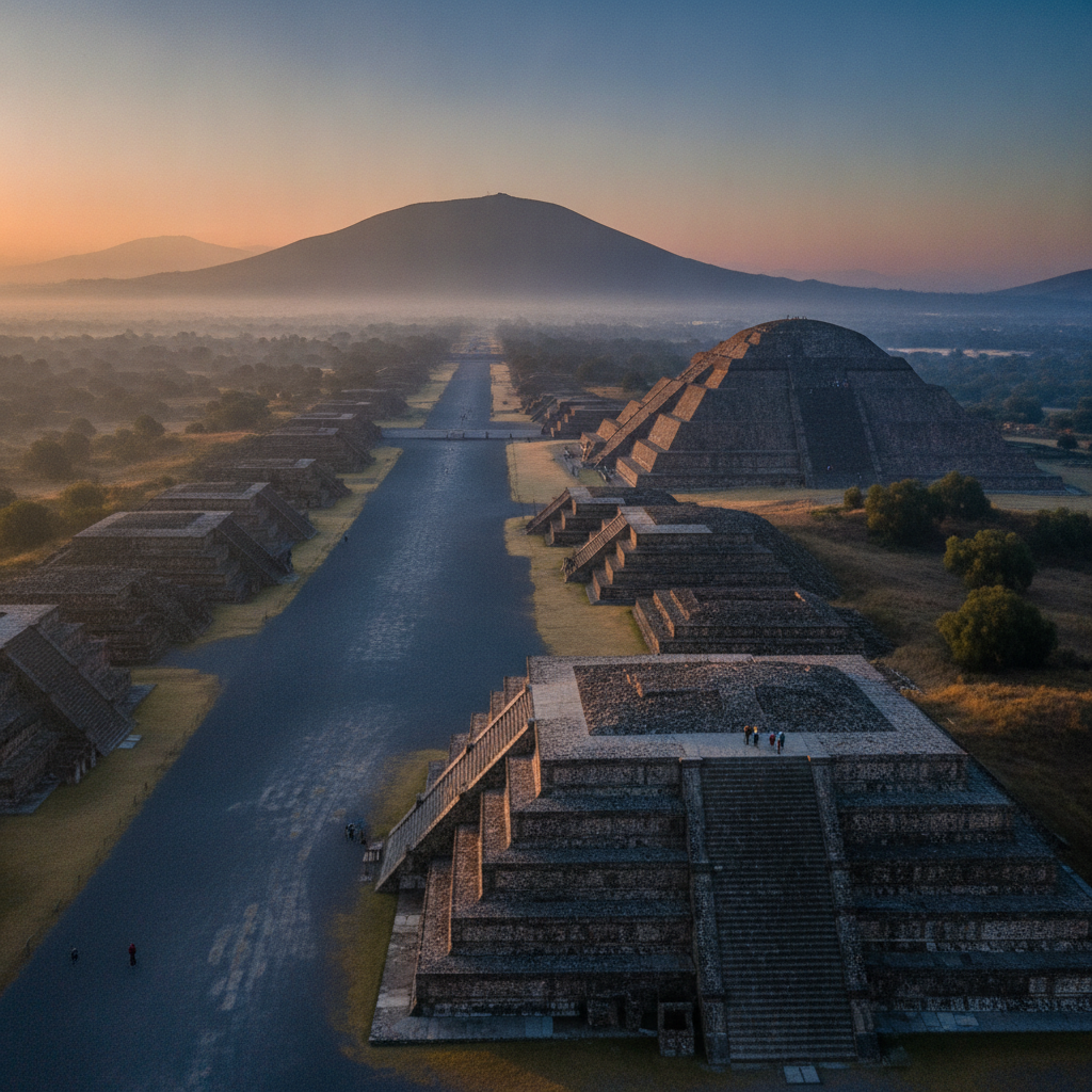Teotihuacan — The Pyramids of the Sun and Moon