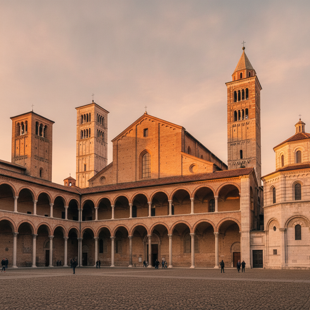 Sant'Ambrogio Basilica, the Columns of San Lorenzo & the Ticinese Quarter