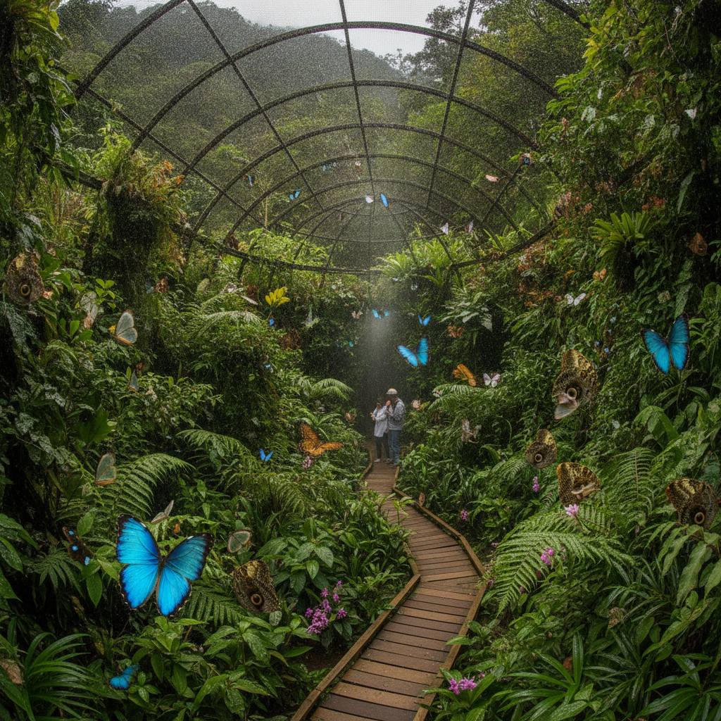Mindo Butterfly Gardens: A Living Rainbow