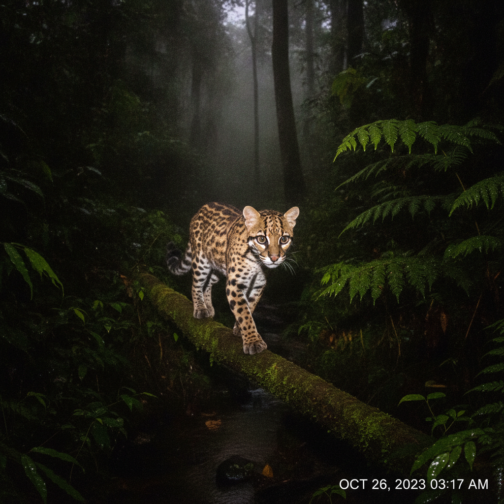 Mindo's Secret Mammals: Ocelots, Tapirs & Woolly Monkeys