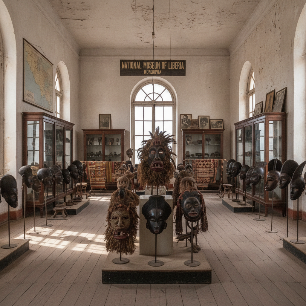 National Museum of Liberia: Poro Masks & Indigenous Heritage