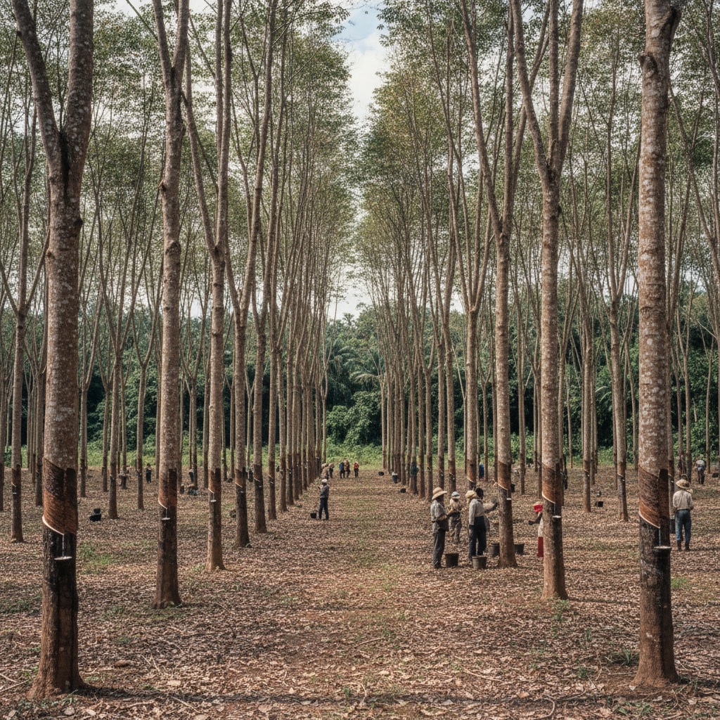Liberian Rubber Plantations: Firestone & the Forest Economy