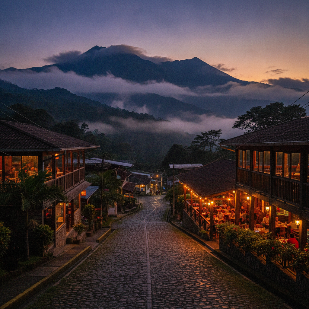 Santa Elena Village: Food, Nightlife, and the Social Hub of the Monteverde Area