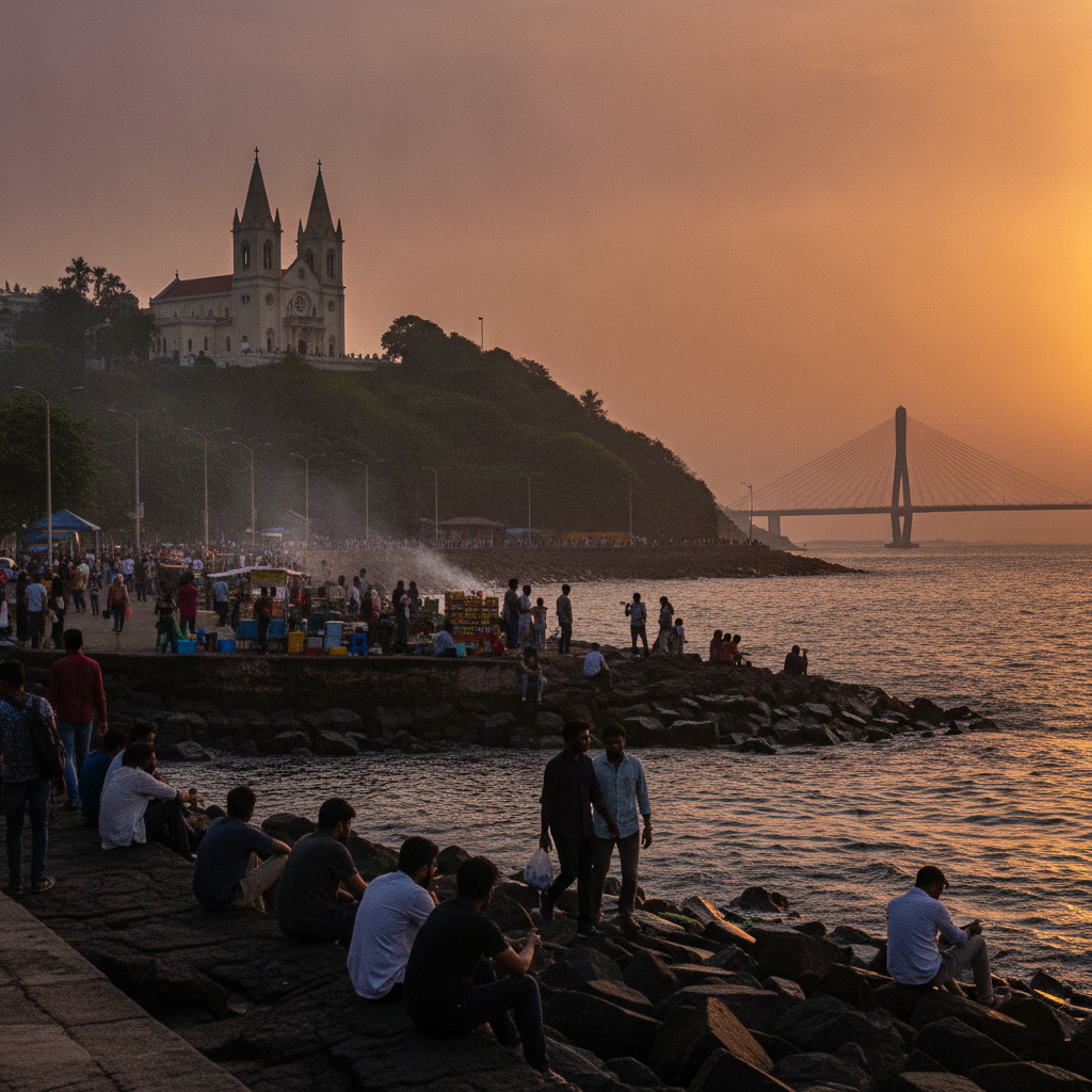 Bandra — Mount Mary Church, Bandstand Promenade & Cool Suburb Culture
