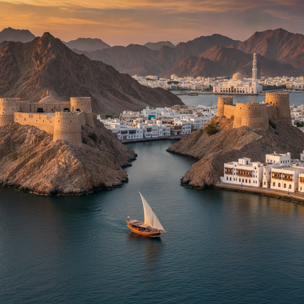Muscat History: The Portuguese Occupation, the Al Busaidi Dynasty, Sultan Qaboos and the Renaissance, and the Omani Nation Building