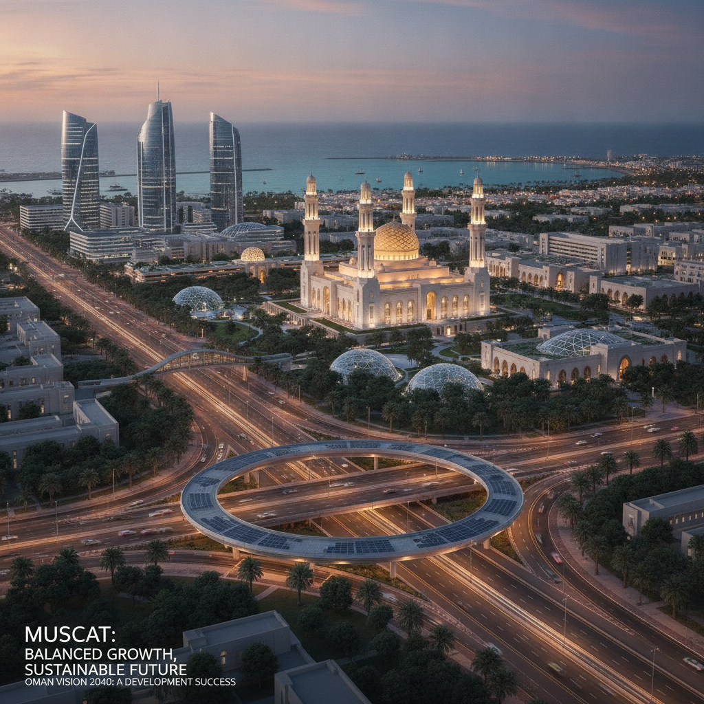 Muscat Modern: The Oman Vision 2040, the Tourism Development Strategy, the Sustainable Development Approach, and the Most Balanced Single Gulf Development Model
