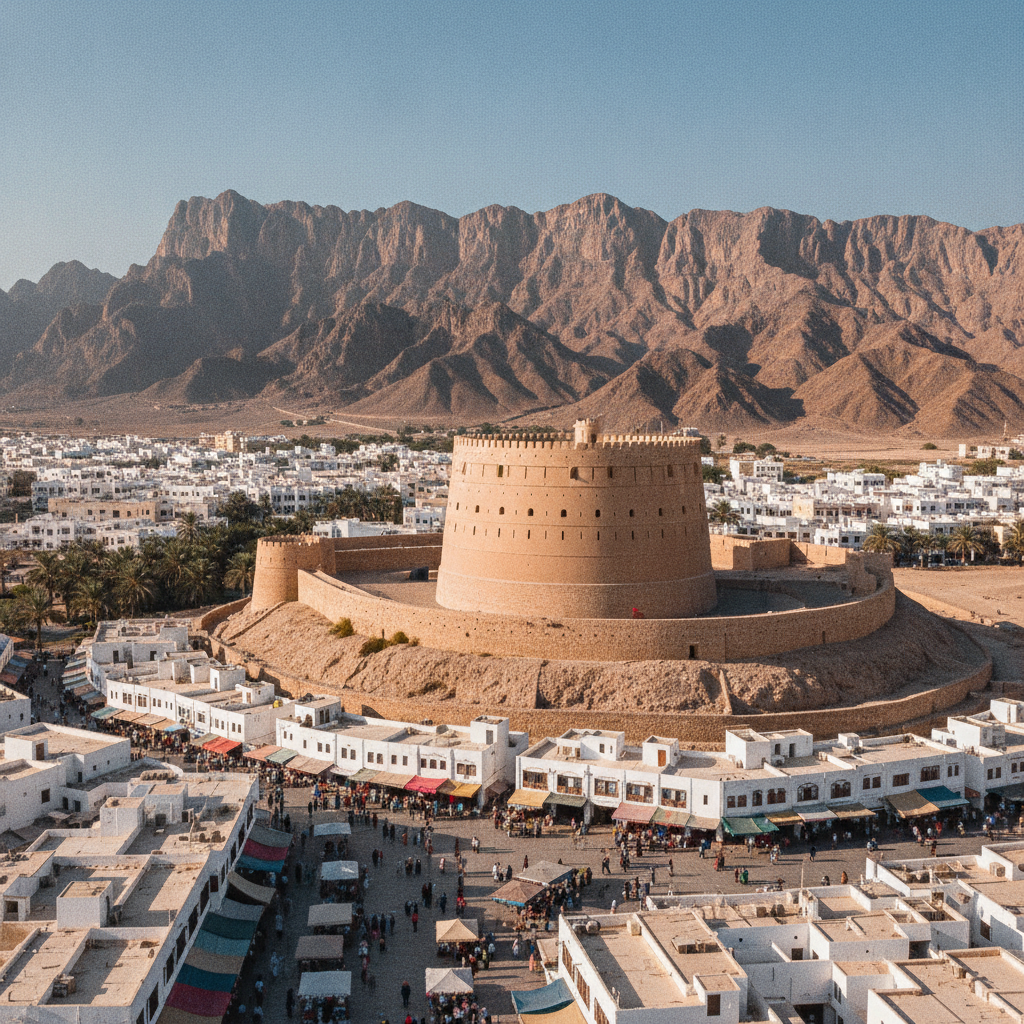 Muscat Excursions: The Nizwa Fort Day Trip, the Bahla Fort, the Jebel Akhdar Rose Valley, and the Most Dramatically Mountain-Varied Single Oman Circuit
