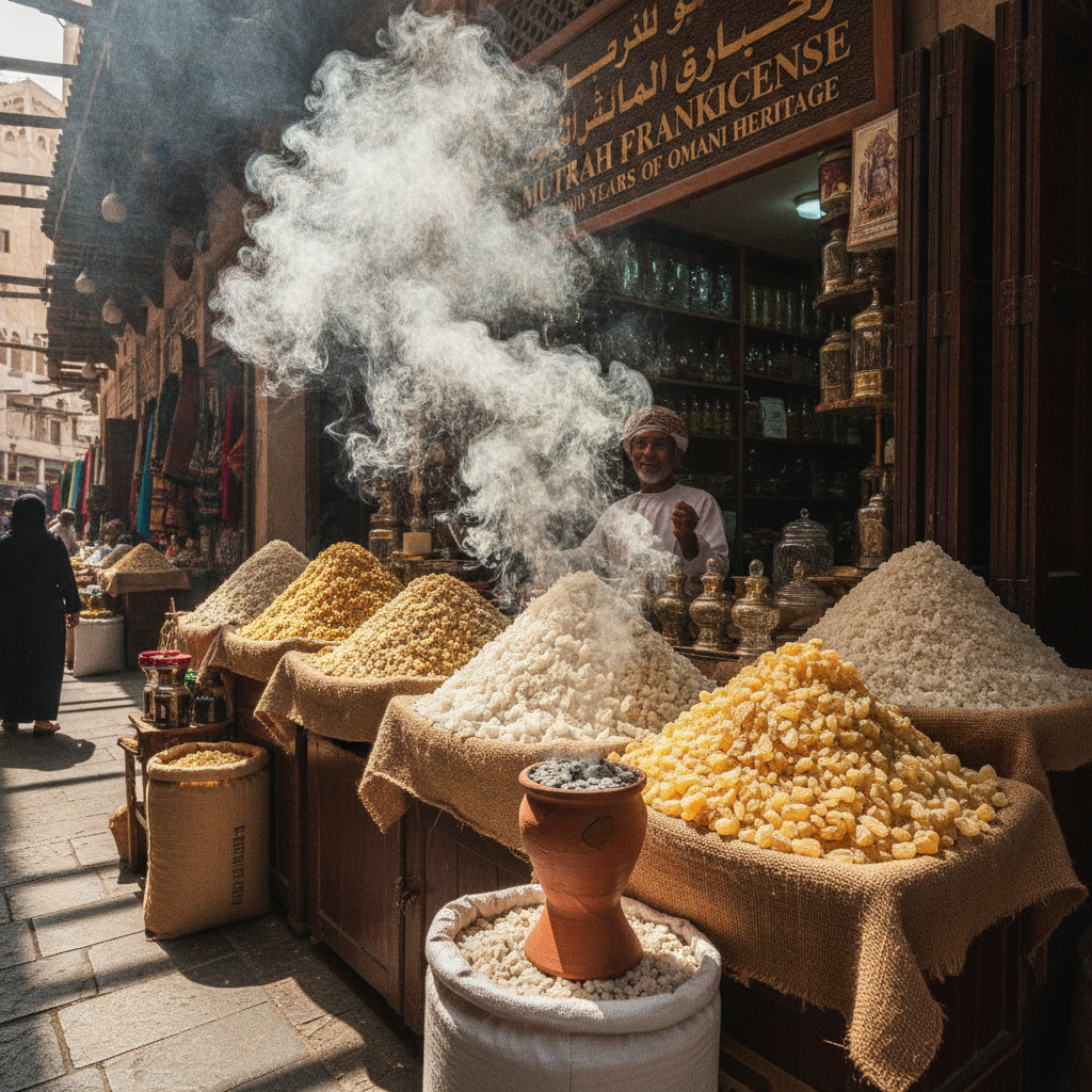 Muscat's Omani Soul: Lamb Slow-Cooked Underground, Khanjar Silver & 3,000 Years of Frankincense